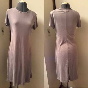 Taupe colored dress